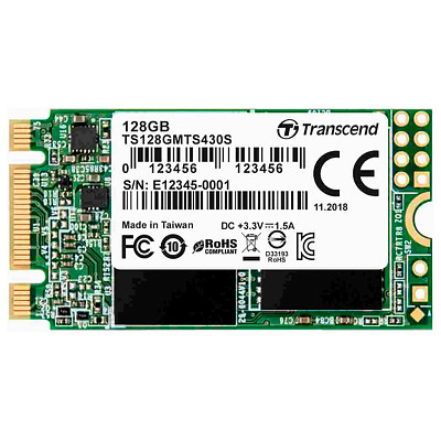 SSD диск Transcend MTS430S 128GB M.2 2242 SATAIII TLC (TS128GMTS430S)