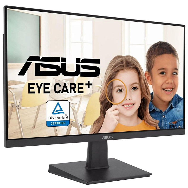 Монітор ASUS 23.8" VA24EHF (90LM0560-B04170) IPS Black