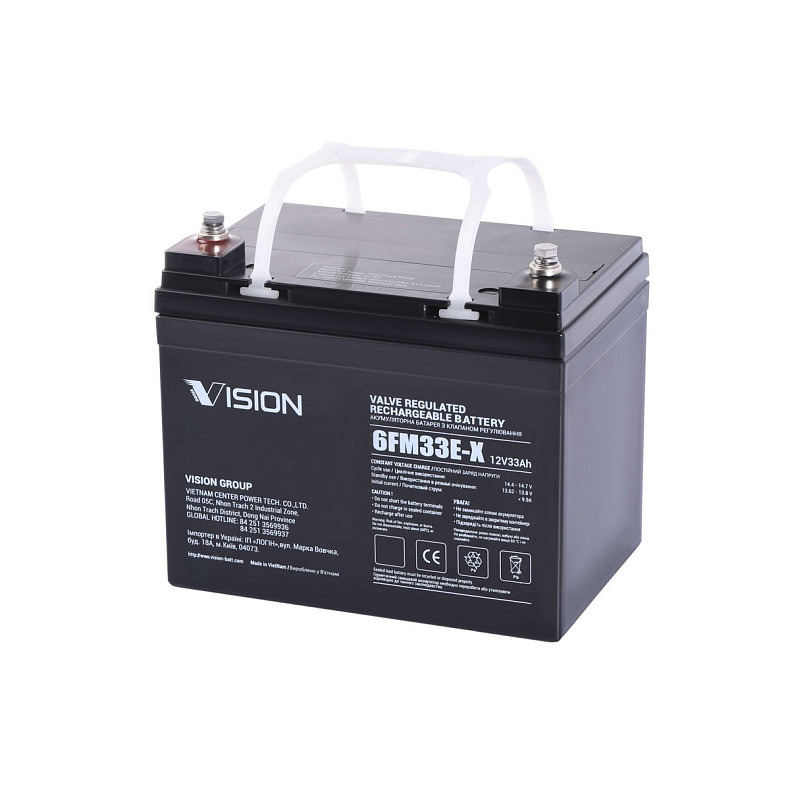 Аккумуляторная батарея Vision FM 12V 33Ah