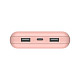 Універсальна мобільна батарея Power Bank Belkin 20000мА·год 15Вт, 2хUSB-A/USB-C, рожевий