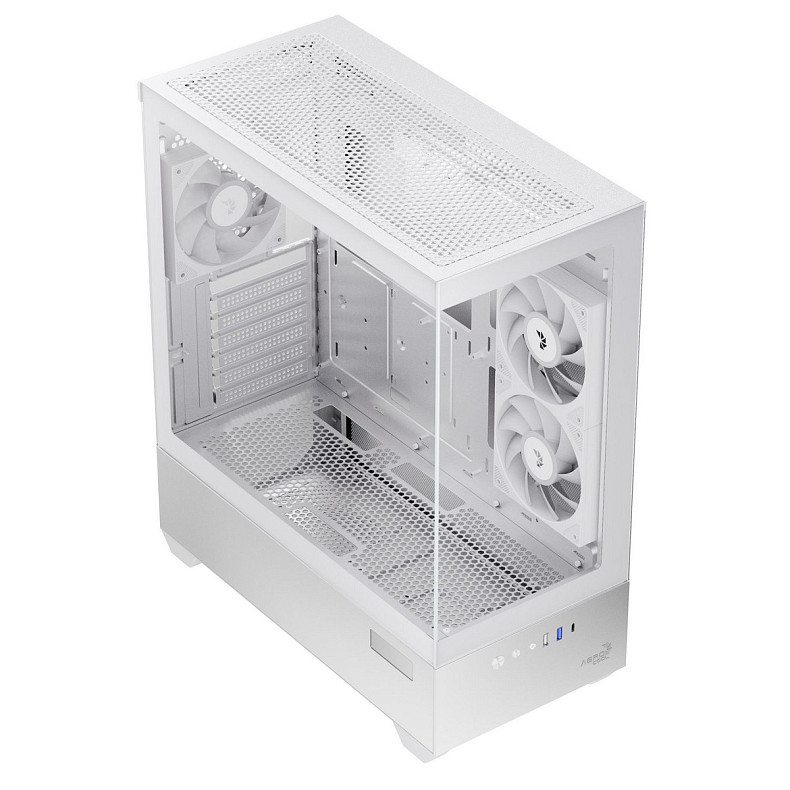 Корпус AeroCool P500D Digi-G-WT-v1 White (ACCM-PN07033.21)