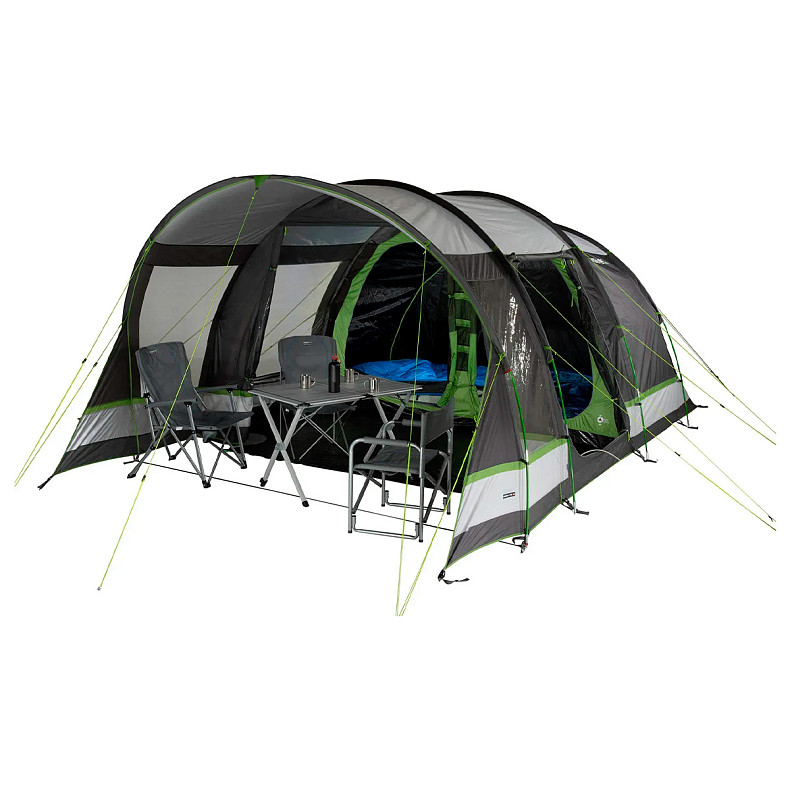 Намет п'ятимісний High Peak Garda 5.0 Light Grey/Dark Grey/Green (11823)