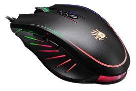 Мишка A4Tech Q81 Bloody Neon XGlide Curve Black