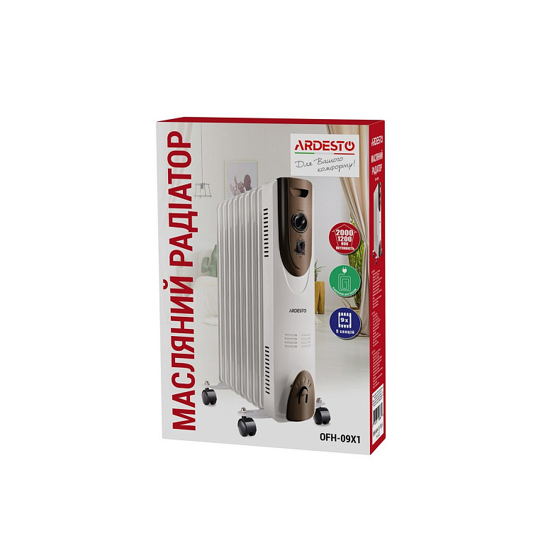 Оливний радіатор Ardesto OFH-09X1