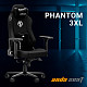 Крісло для геймерів Anda Seat Phantom 3 XL Gray Fabric (AD18XL-52-G-F-G01)