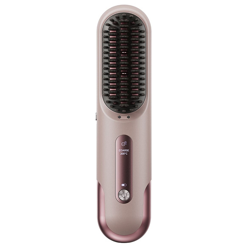 Беспроводная щетка-выпрямитель для волос с ионизацией Dreame Sleek Cherry Pink (AA02B-CHP)