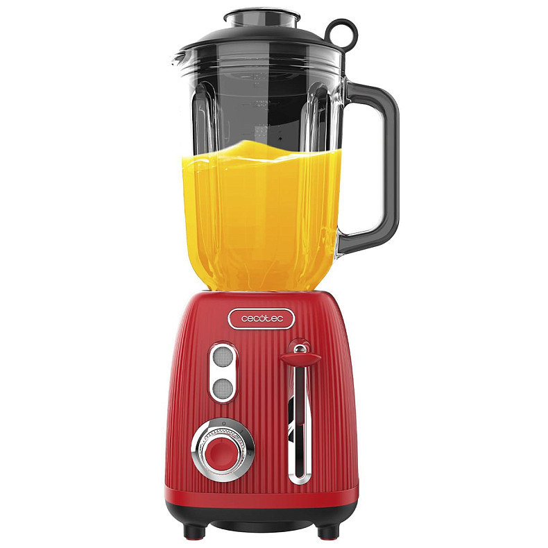 Блендер CECOTEC Power Black Titanium RetroRed