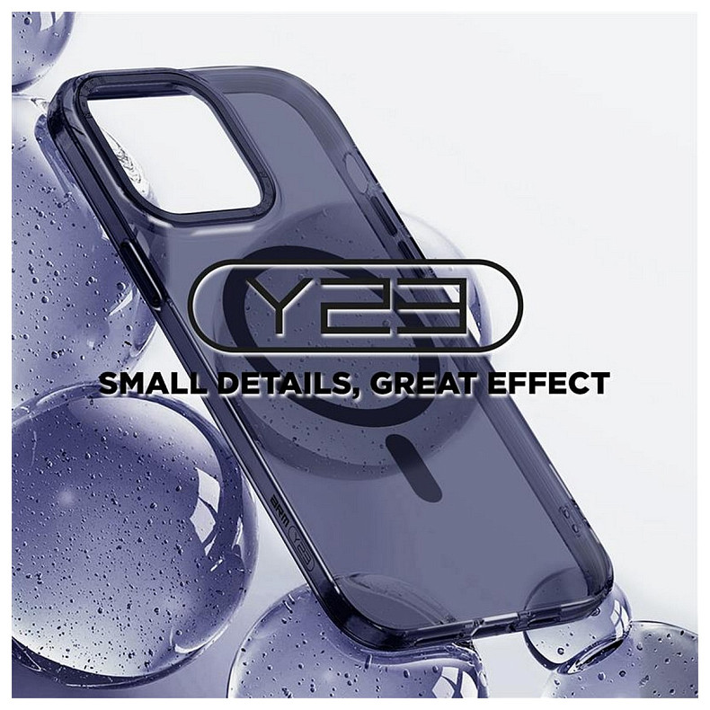 Чехол-накладка Armorstandart Y23 MagSafe для Apple iPhone 15 Transparent Black (ARM68566)