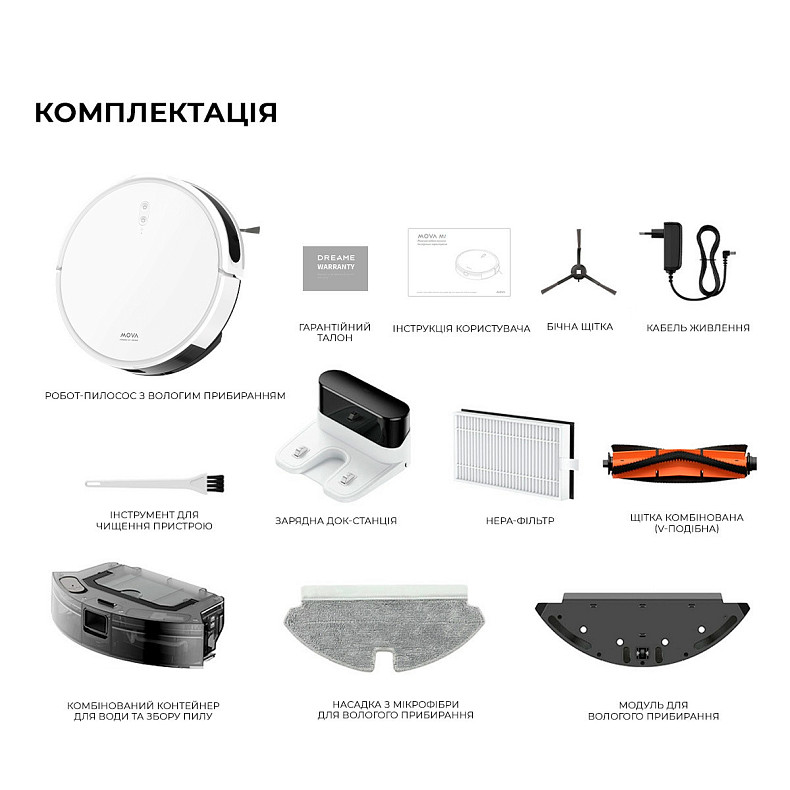 Робот пылесос MOVA M1
