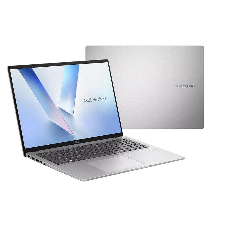 Ноутбук ASUS Vivobook 16 M1607GA-MB010 16" WUXGA IPS, AMD AI 7 445, 16GB, F512GB, UMA, NoOS, Срібляс