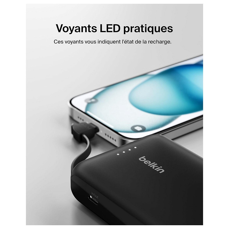 Универсальная мобильная батарея Belkin Boost Charge 10000mAh Black (BPB021HQBK)