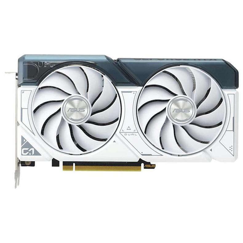 Відеокарта Asus Dual OC GeForce RTX 4060 8GB GDDR6 White (DUAL-RTX4060-O8G-WHITE)