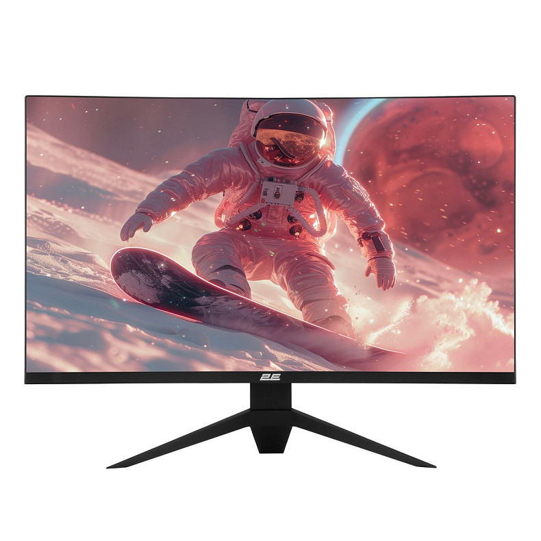 Монітор 2E GAMING 27" G2724BV HDMI, DP, VA, 2560x1440, 165Hz, 1ms, CURVED, FreeSync