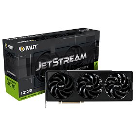 Видеокарта Palit GeForce RTX 4070 12GB GDDR6X JetStream (NED4070019K9-1047J)