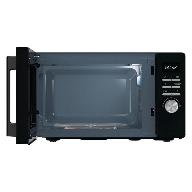 Микроволновая печь Gorenje, 23л, электр. управляющий, 800Вт, гриль, дисплей, черный