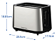 Тостер Russell Hobbs 27390-56 Heaton Brushed 2Slice Toaster