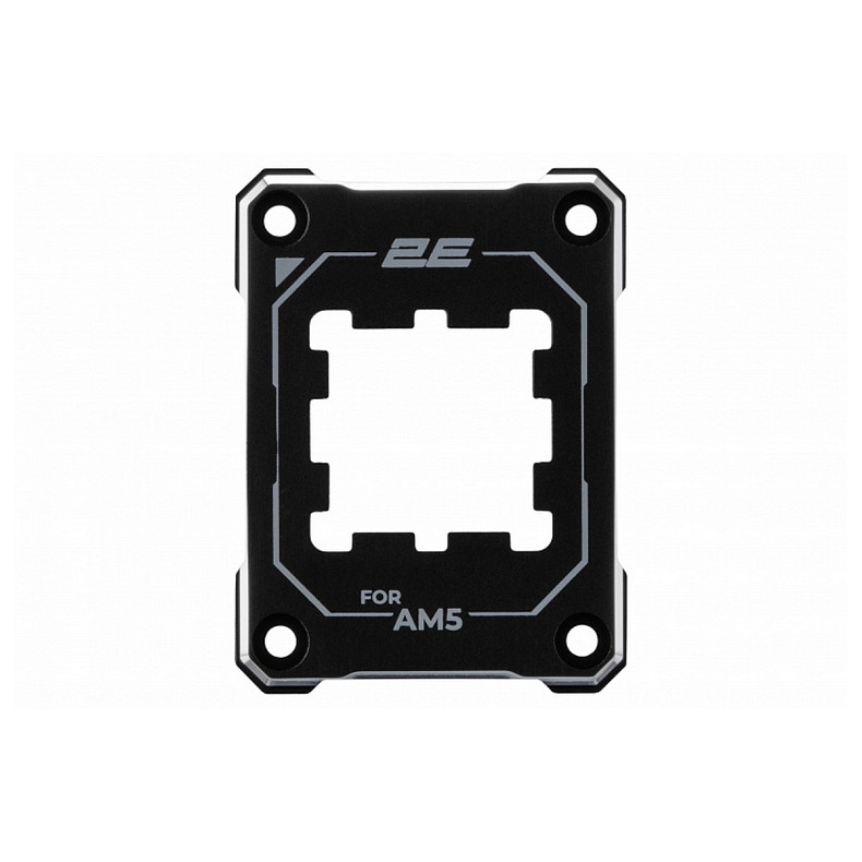 Контактна рамка для процесора 2E Gaming Air Cool SCPB-AM5, Aluminum, Black