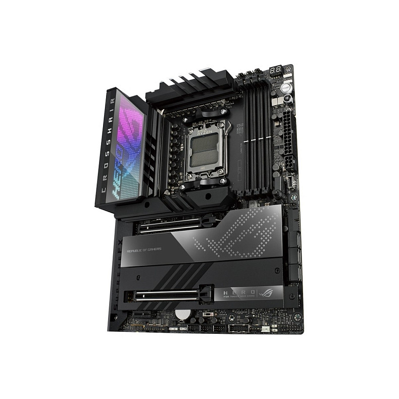 Материнская плата ASUS ROG CROSSHAIR X670E HERO sAM5 X670 4xDDR5 M.2 USB Type-C WiFi BT EATX