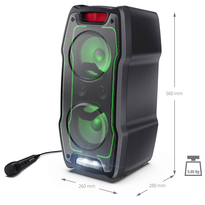 Портативная колонка Sharp XParty Sing PS-932 Black