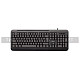 Клавиатура мембранная 2E KM1040 104key, USB-A, EN/UK, черный