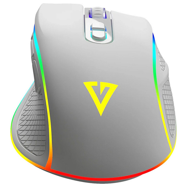 Мишка  Modecom Veles Volcano, ігрова, 12800dpi., 8кн.,RGB, біла
