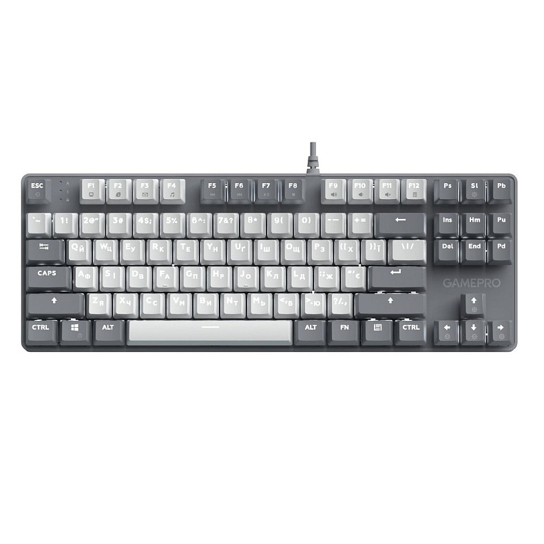 Клавіатура GamePro Genesis Metallic MK110G Outemu Red Swithes USB Gray