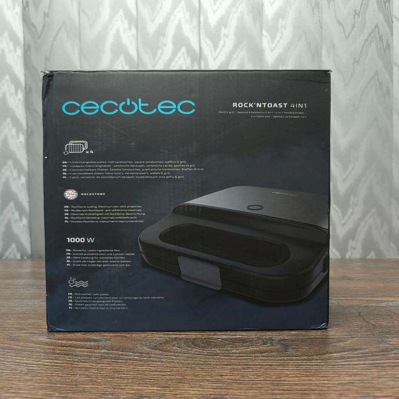 Мультимейкер CECOTEC Rock&Toast 4in1 - Уцінка