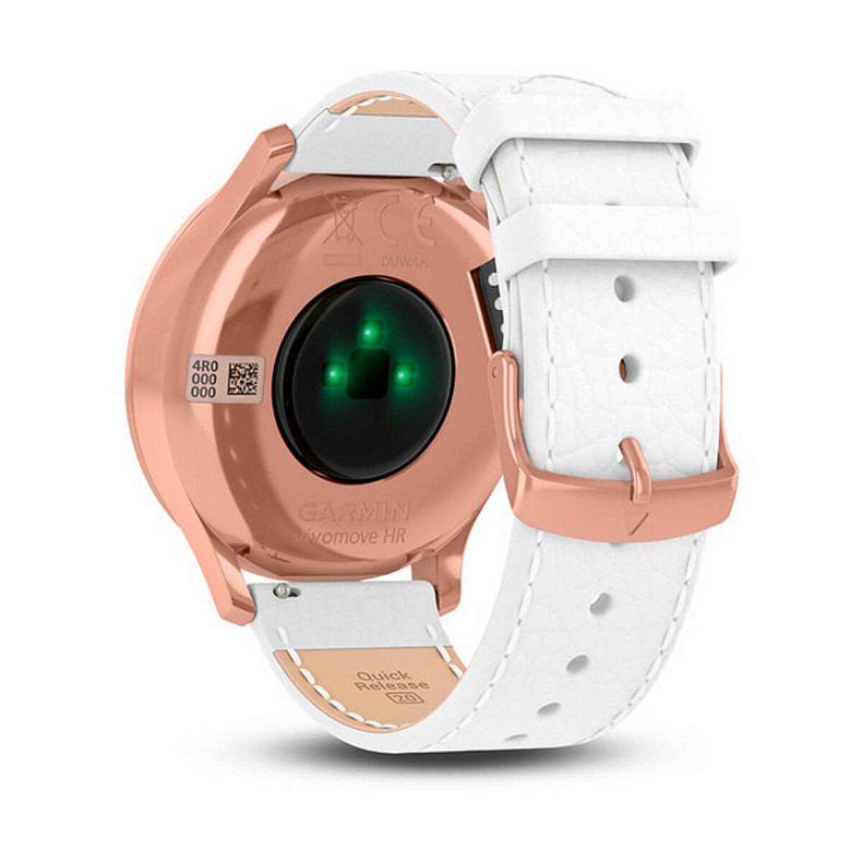 Garmin vivomove hr rose gold band deals