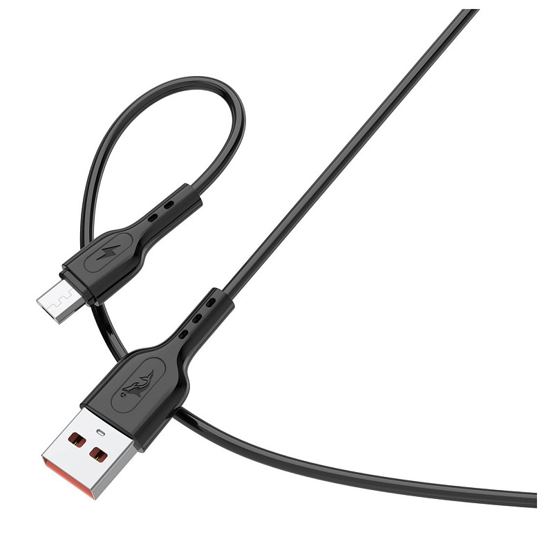 Кабель SkyDolphin S66V USB - micro USB (M/M), 1 м, Black (SDUSB-000652)