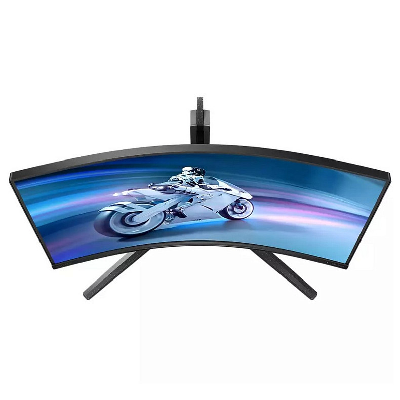 Монітор 31,5" Philips 32M2C5500W, QHD, VA, 240Hz, 0,5ms, вигнутий, HDMI, DP, синювато-сірий