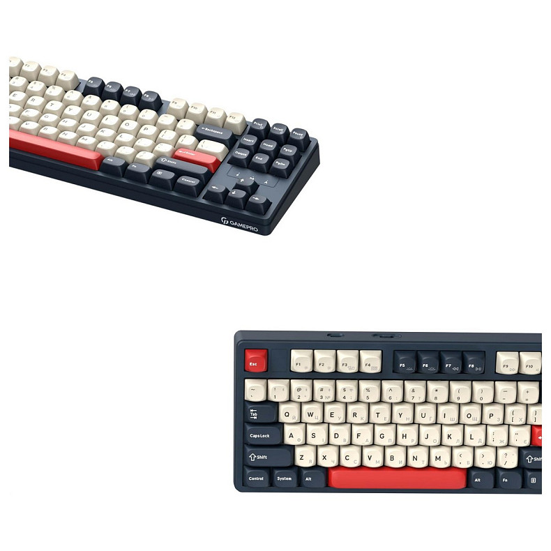 Клавиатура GamePro Asgard Ragnar Keychron Super Red Switch Blue (MK285BL)