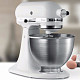 Кухонный комбайн KitchenAid CLASSIC 4,3л 5K45SSEWH с откидным блоком белый