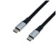 Кабель Grand-X USB Type-C - USB Type-C, Power Delivery, 65W, 1м, Black (TPC-02)