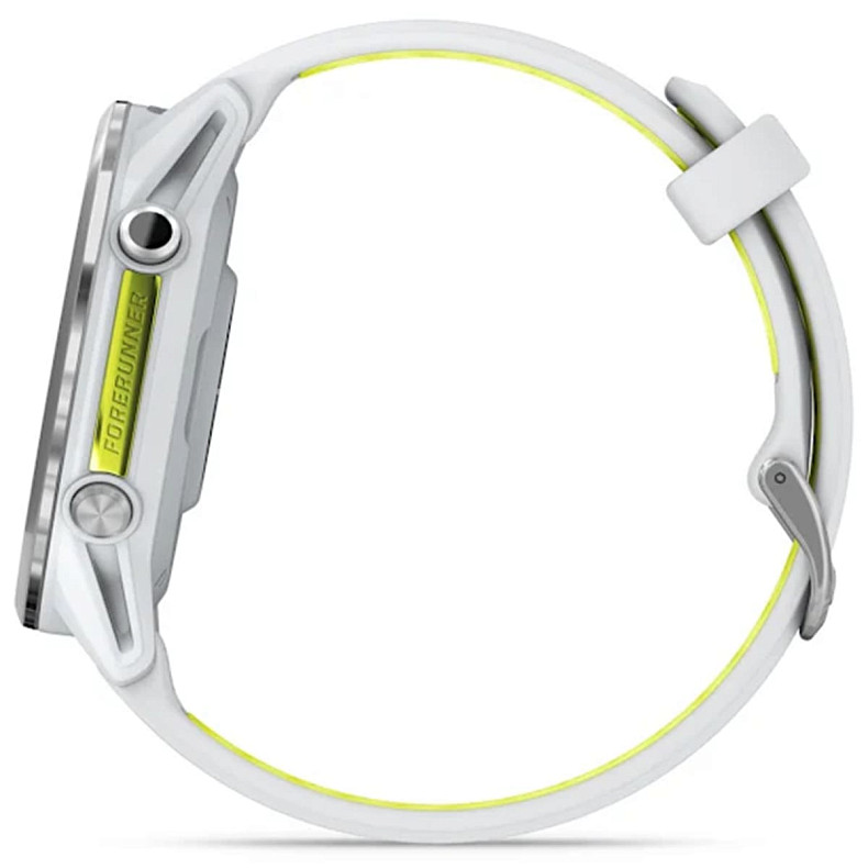 Спортивний годинник Garmin Forerunner 970 Titanium with Whitestone Case and Whitestone/Translucent Amp Yellow Band (010-02969-01)