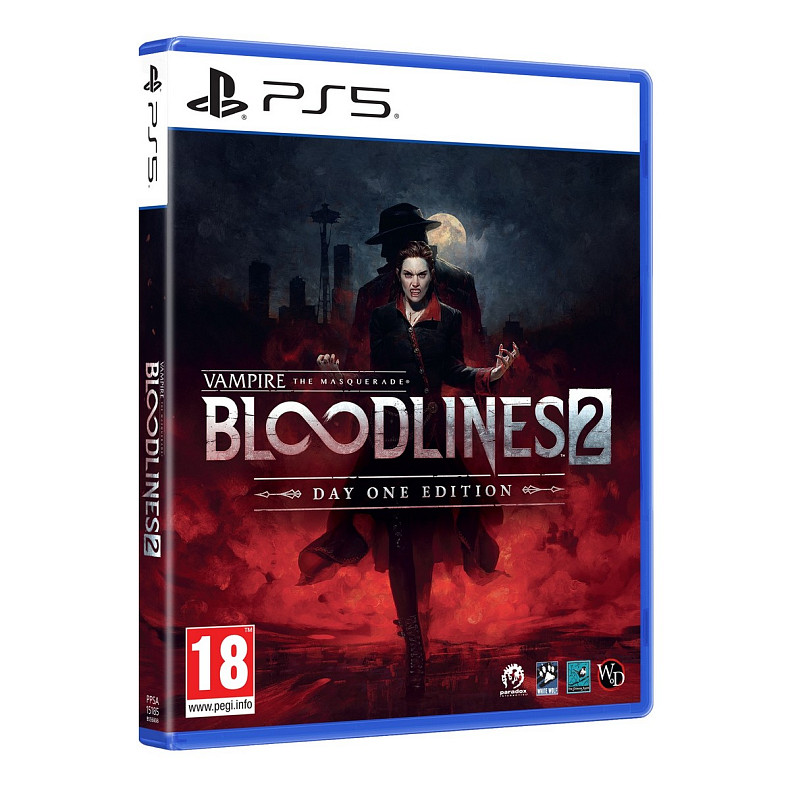 Игра консольная PS5 Vampire: The Masquerade - Bloodlines 2, Day One Edition