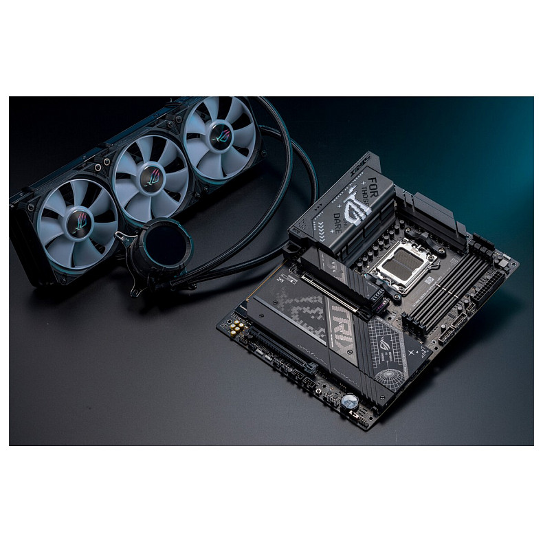 Материнская плата ASUS ROG STRIX X870-F GAMING WIFI sAM5 X870 4xDDR5 M.2 HDMI DP WiFi BT ATX