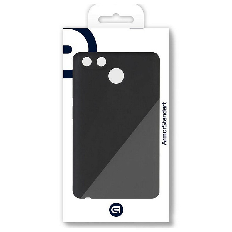 Чохол накладка Armorstandart Matte Slim Fit для Realme C25Y/C21Y Camera Cover Black (ARM60687)