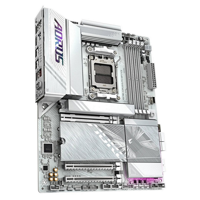 Материнська плата Gigabyte X870E Aorus Elite WiFi7 Ice Socket AM5