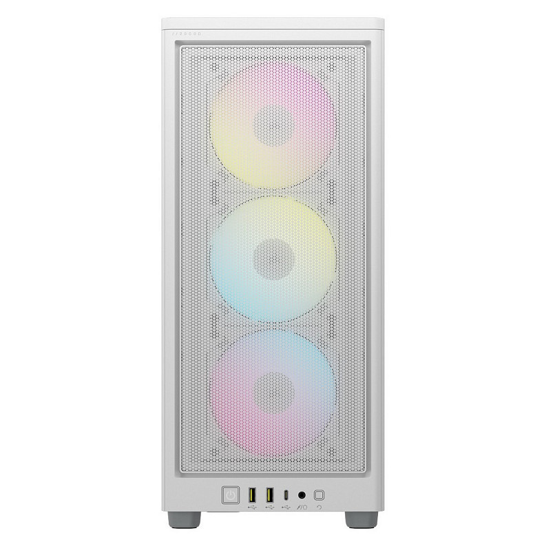 Корпус Corsair 2000D RGB Airflow White (CC-9011247-WW) без БП