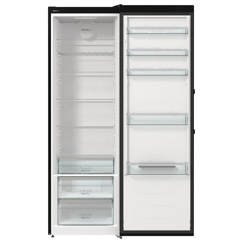 Холодильна камера Gorenje, 185x60х66, 398л, А++, дисплей, зона св-ті, чорний