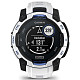 Спортивные часы Garmin Instinct 3 45mm Solar Whitestone with Whitestone/Bolt Blue Silicone (010-02934-43)