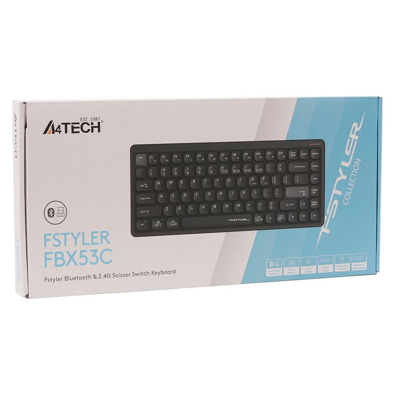 Бездротова A4Tech FBX53C Black
