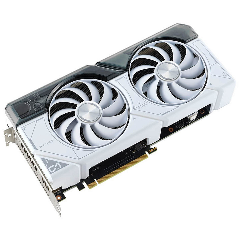 Відеокарта ASUS GeForce RTX 4070 12GB GDDR6X DUAL-RTX4070-O12G-WHITE (90YV0IZ4-M0NA00)