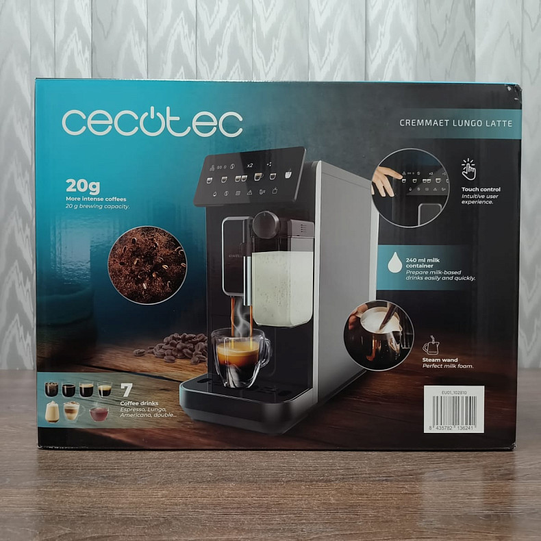 Кофемашина CECOTEC Cremmaet Lungo Latte - Уценка