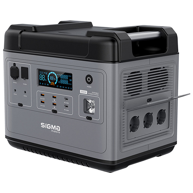 Зарядная станция Sigma mobile X-Power SI625APS Power Station Grey (4827798424612)