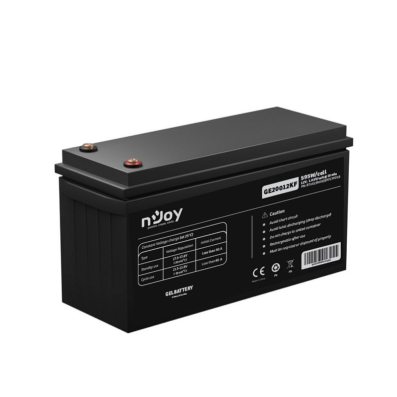 Аккумуляторная батарея Njoy GE20012KF 12V 200AH (BTVGCBHOEIEKFCW01B) GEL