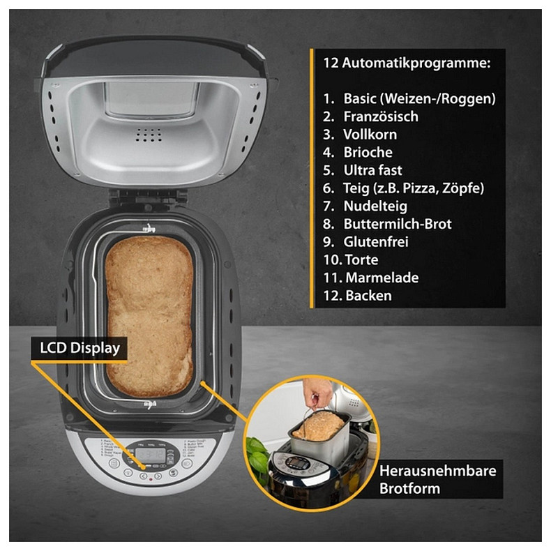 Хлібопіч First FA-5152-3-BA