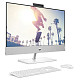 Моноблок 23.8" HP Pavilion AiO i3-13100T/16Gb/SSD512Gb/WiFi/Cam/K&M/DOS/Snowflake White