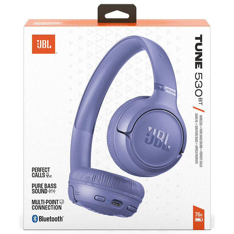 Навушники JBL Tune 530BT Lavender (JBLT530BTLAVEU)