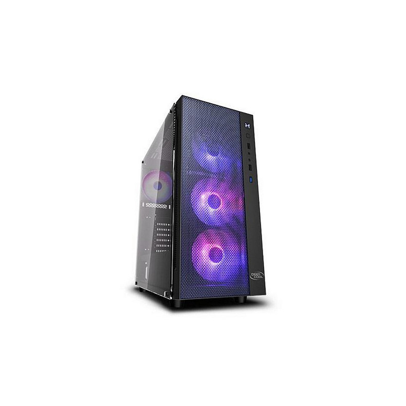 Корпус DeepCool Matrexx 55 Mesh ADD-RGB 4F Black без БП (DP-ATX-MATREXX55-MESH-AR-4F)